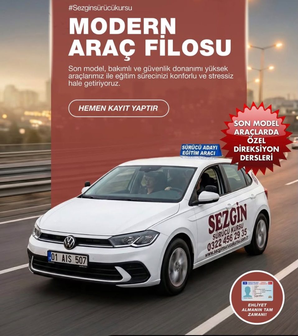 Modern araç filosu